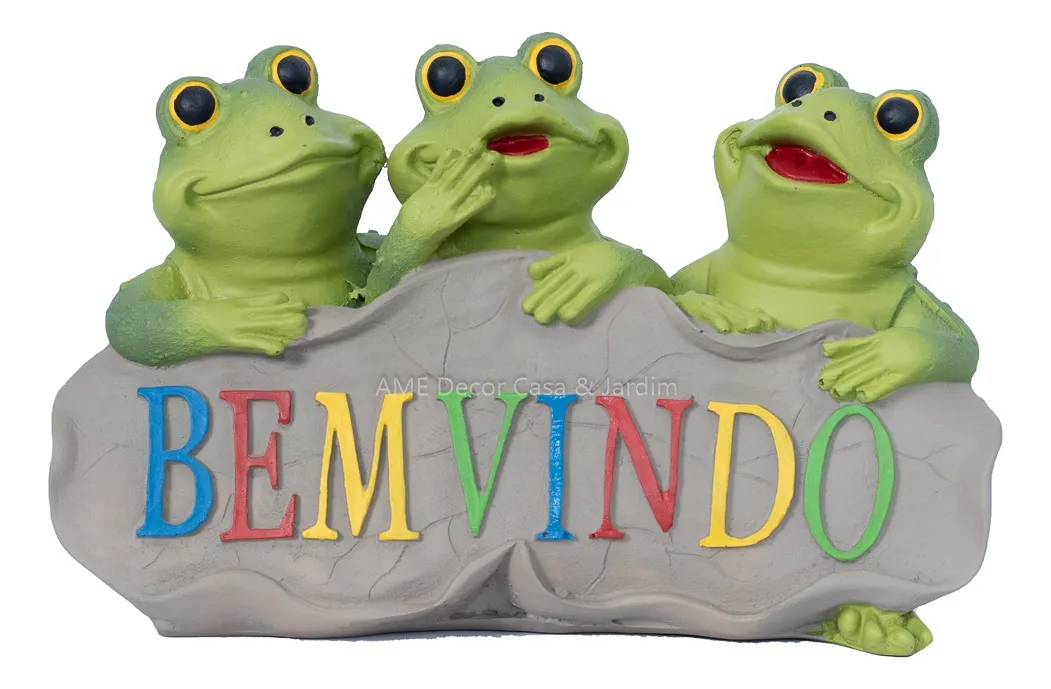 TRIO DE SAPOS – BEM VINDO